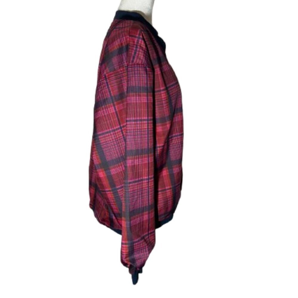 Forrester's Men's Plaid Performance Pullover Windbreaker - Size Large - Picture 4 of 8